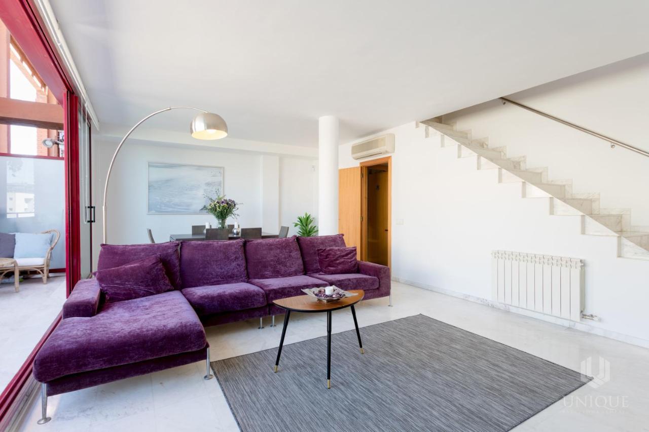 Unique Rentals - Stylish Seafront Duplex บาร์เซโลนา ภายนอก รูปภาพ